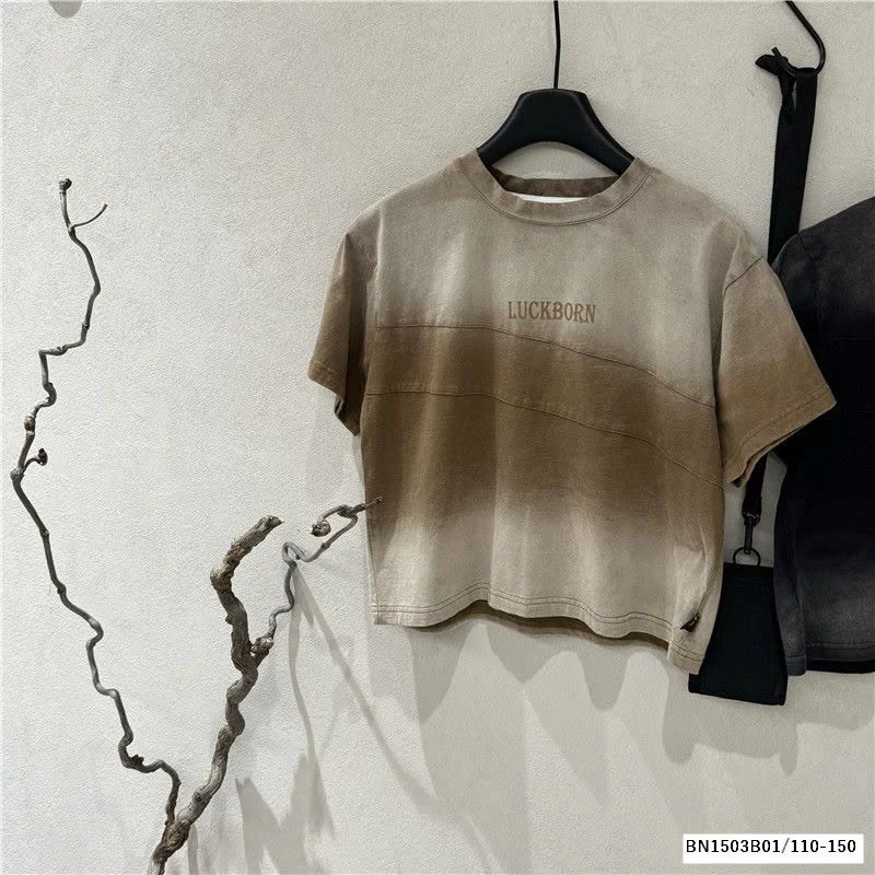 ÁO THUN LOANG MÀU BÉ TRAI