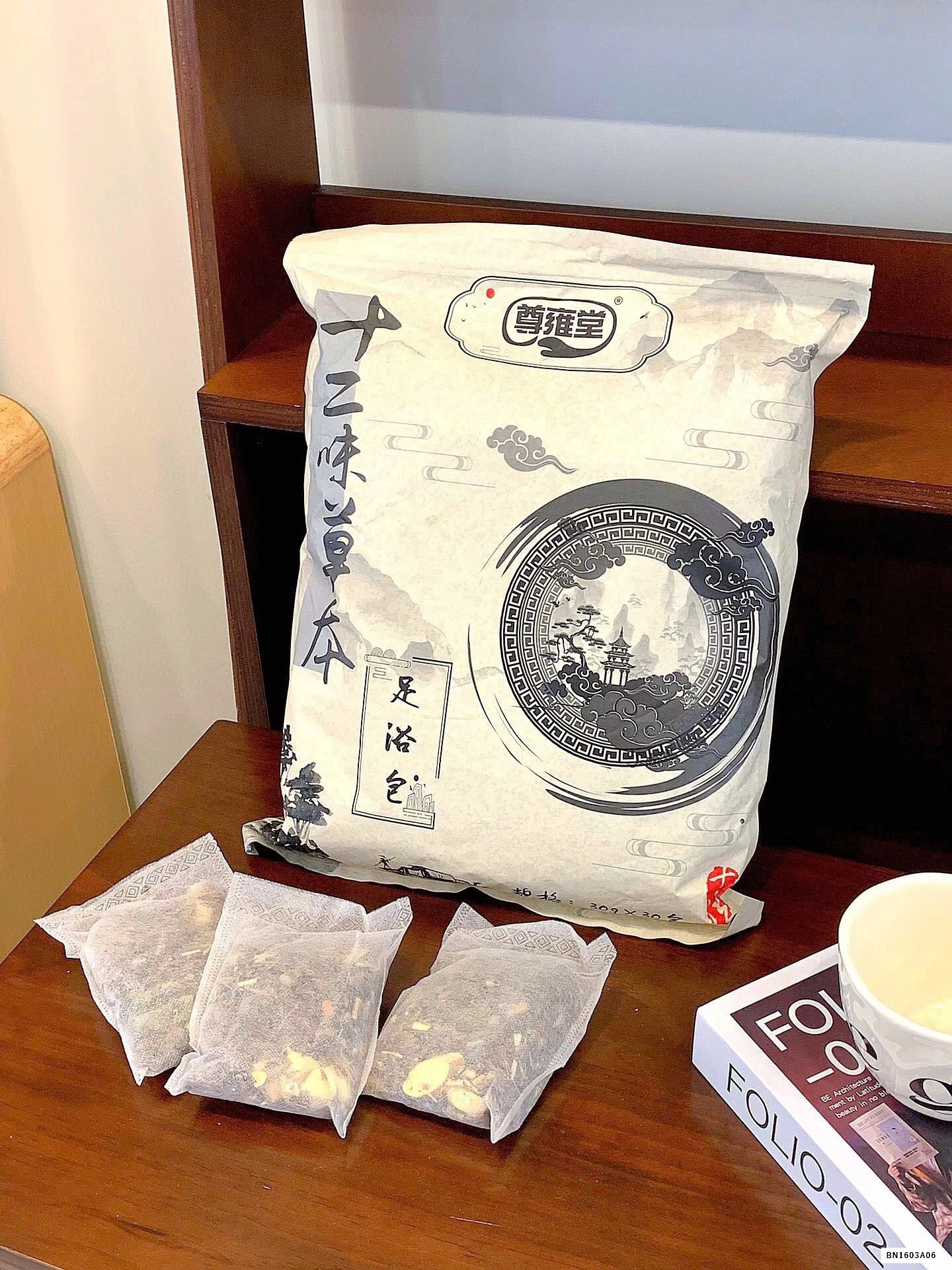 TÚI THẢO DƯỢC NGÂM CHÂN ĐÔNG Y