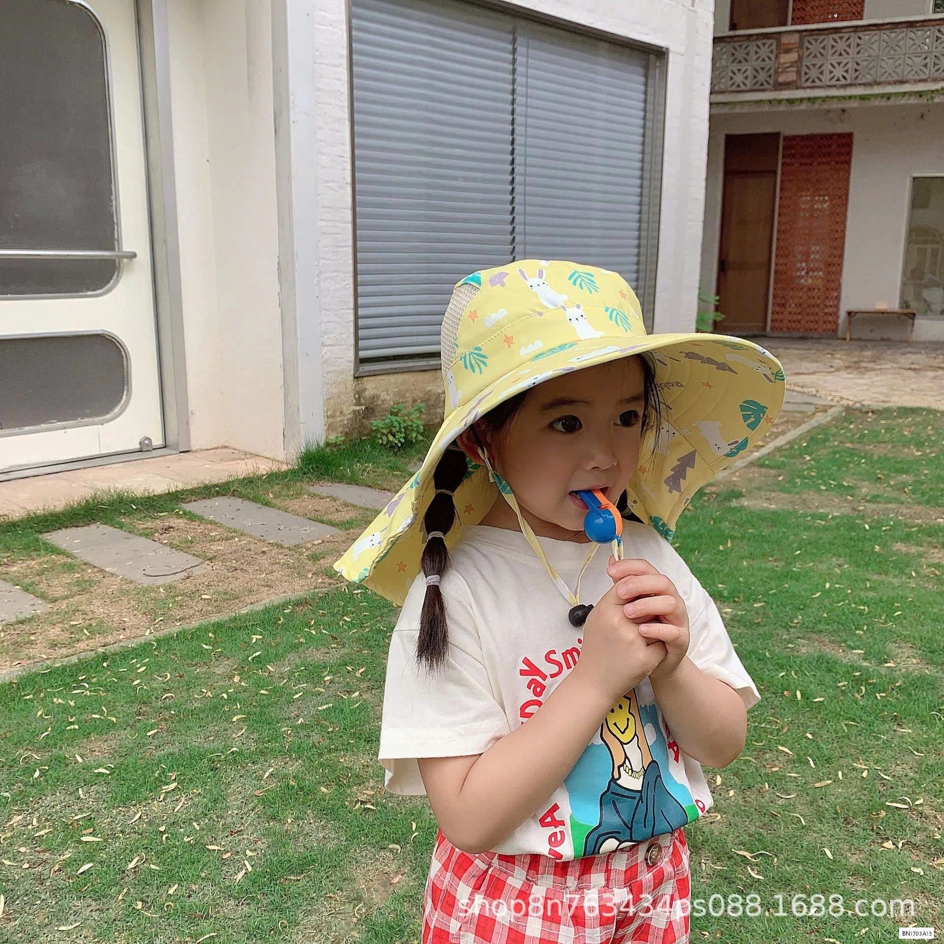 MŨ CHỐNG NẮNG IN HÌNH DỄ THƯƠNG