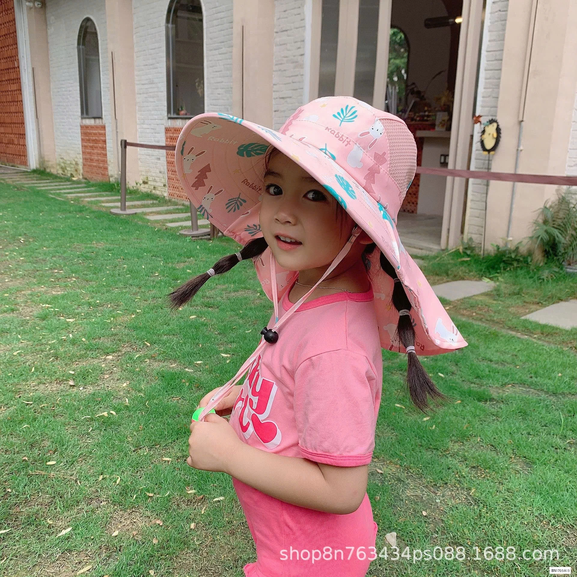 MŨ CHỐNG NẮNG IN HÌNH DỄ THƯƠNG