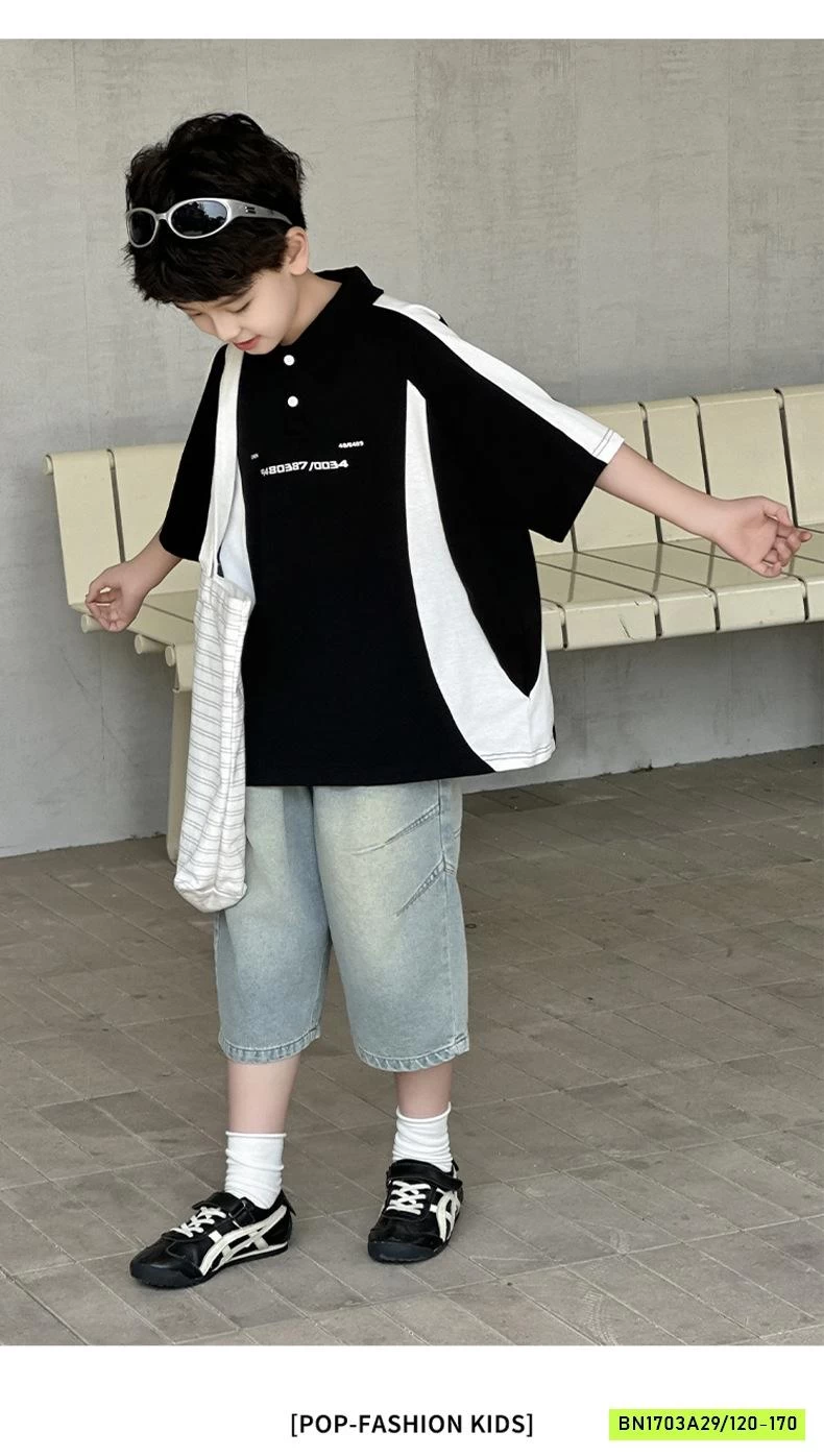 POLO PHỐI MÀU BÉ TRAI