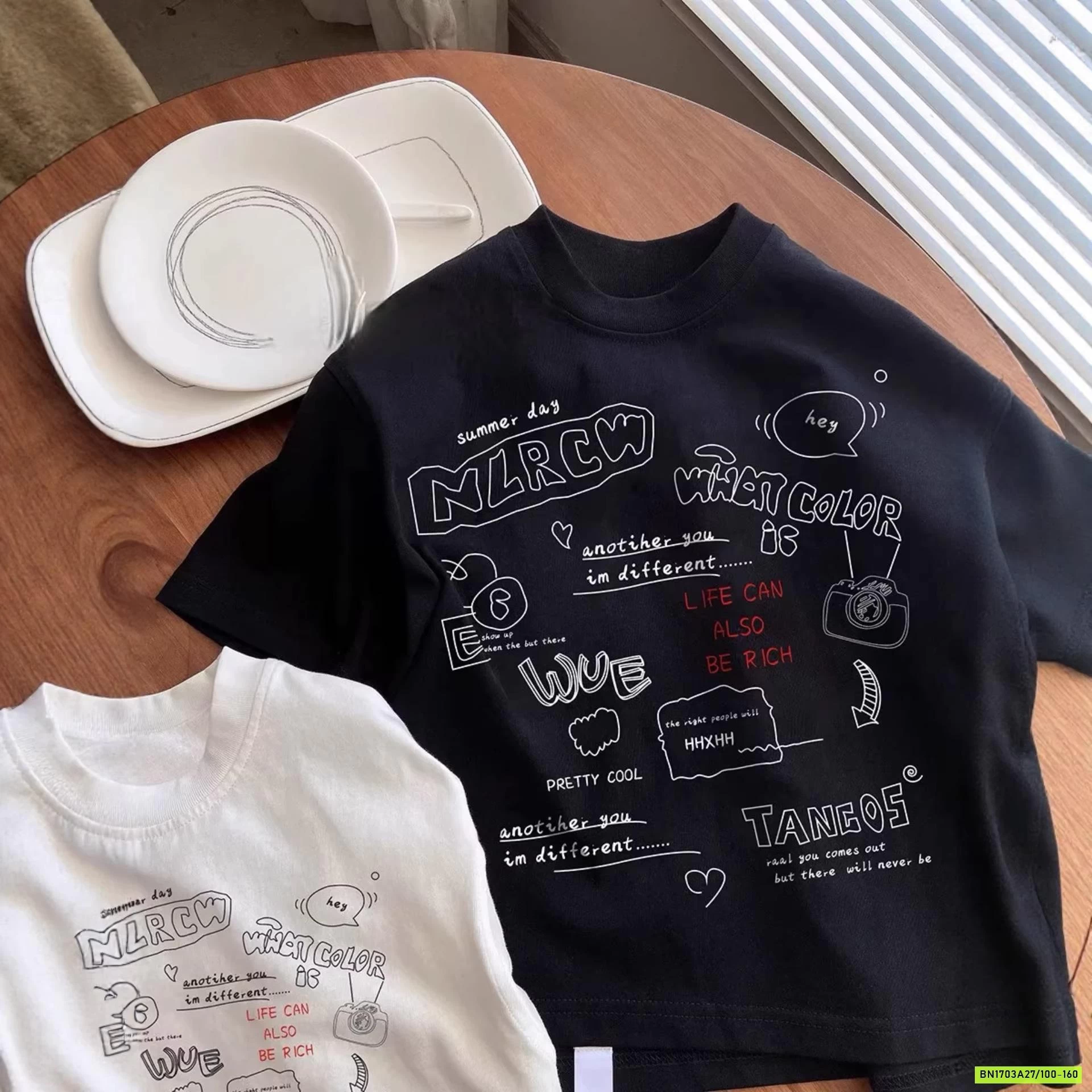 ÁO THUN IN CHỮ NGỘ NGHĨNH