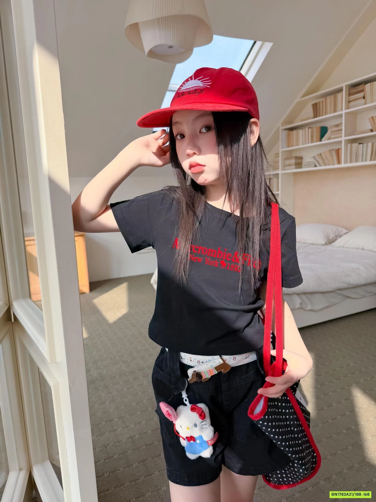 CROPTOP MIX SHORT ĐEN