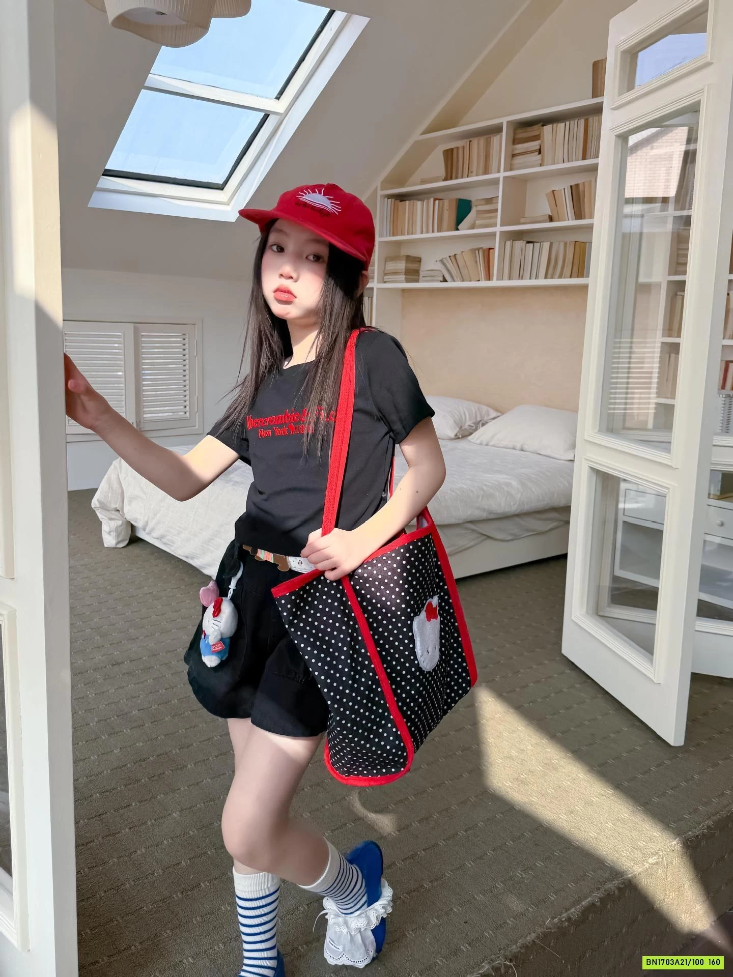 CROPTOP MIX SHORT ĐEN