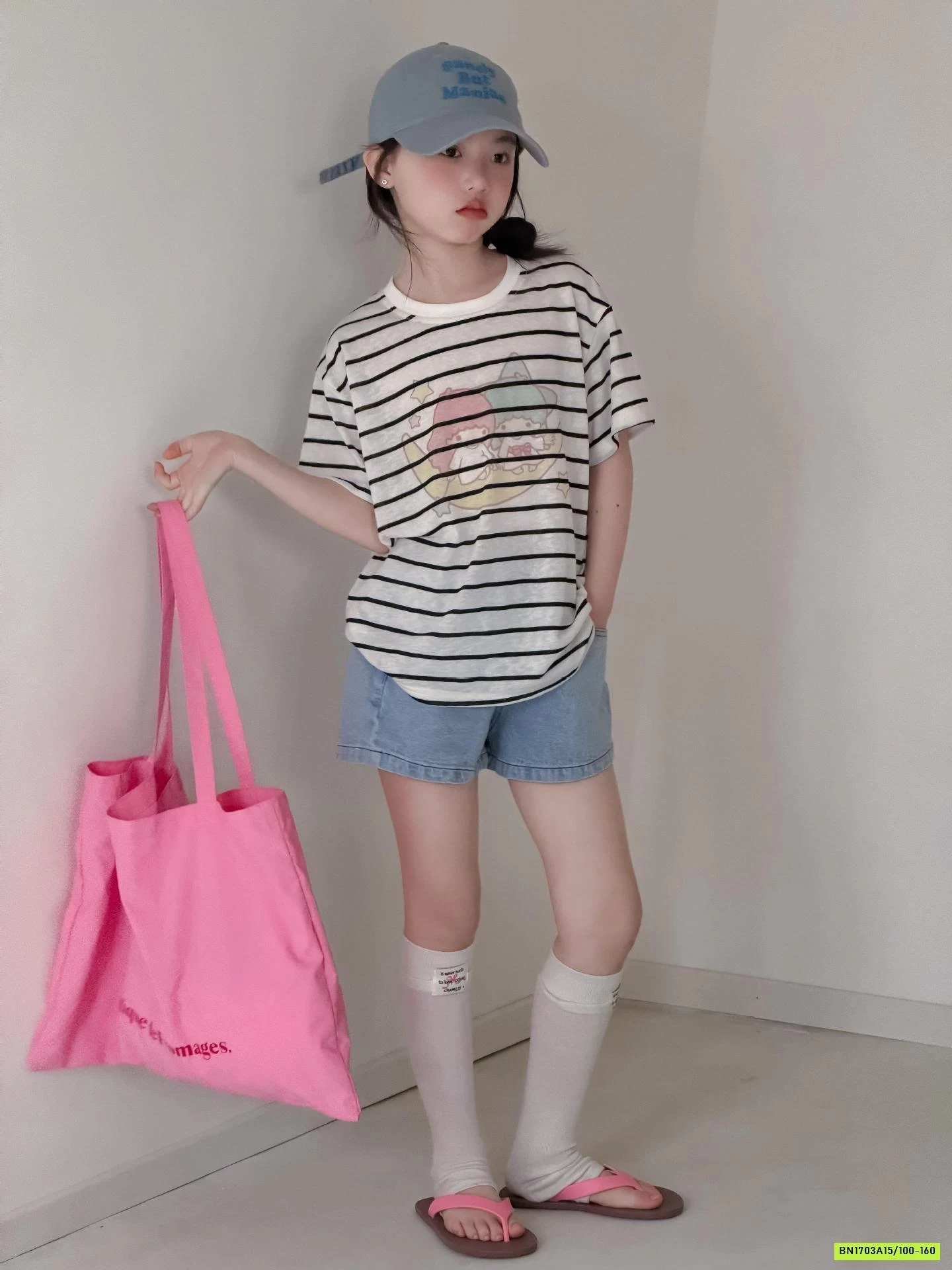 ÁO THUN GIẤY KẺ NGANG