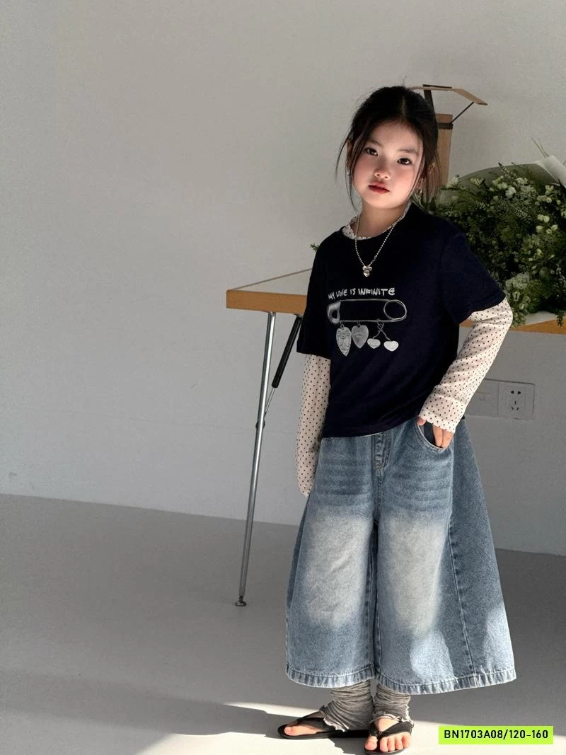 JEANS LỠ ỐNG RỘNG