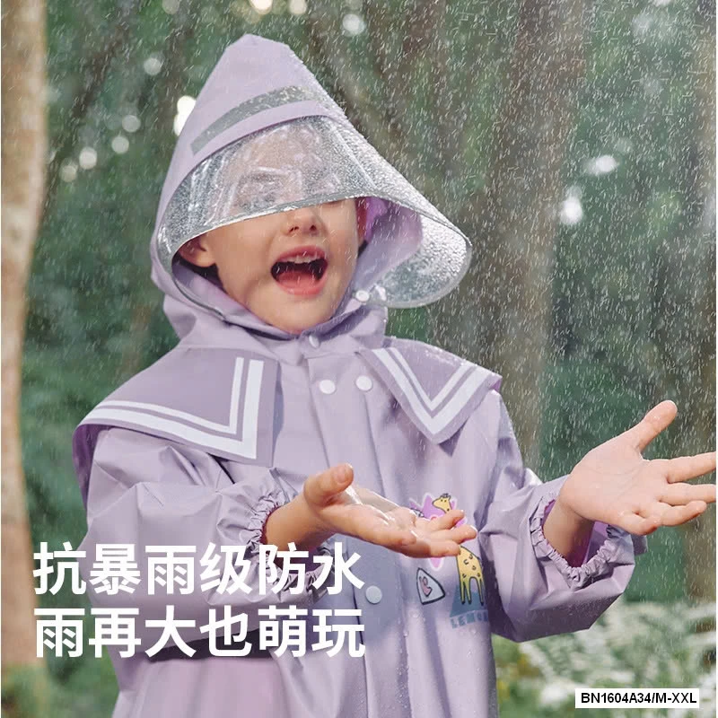 ÁO MƯA TRÙM BALO ĐI HỌC CHO BÉ