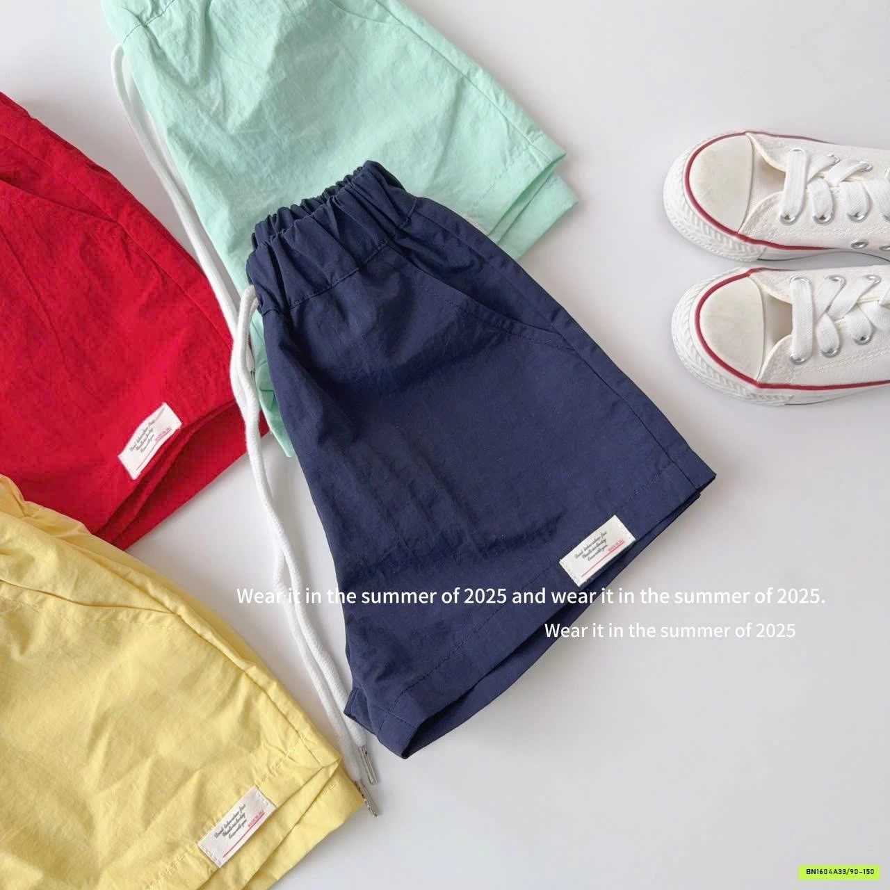 SHORT GIÓ TRƠN MÀU T&QKIDS