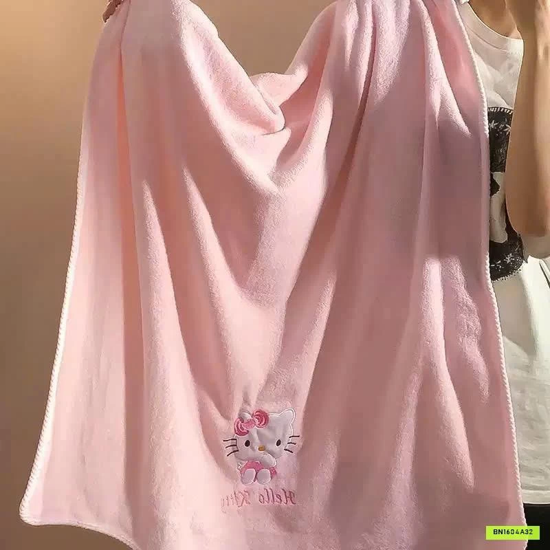 SÉT 2 KHĂN KITTY HỒNG