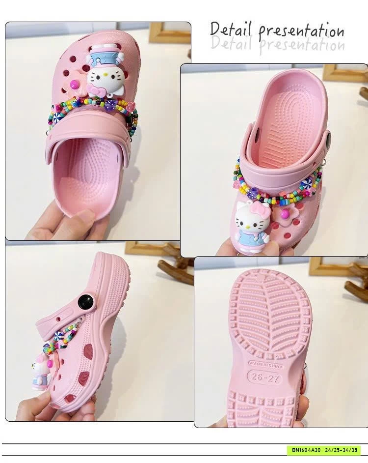 DÉP SỤC CROCS CHO KITTY