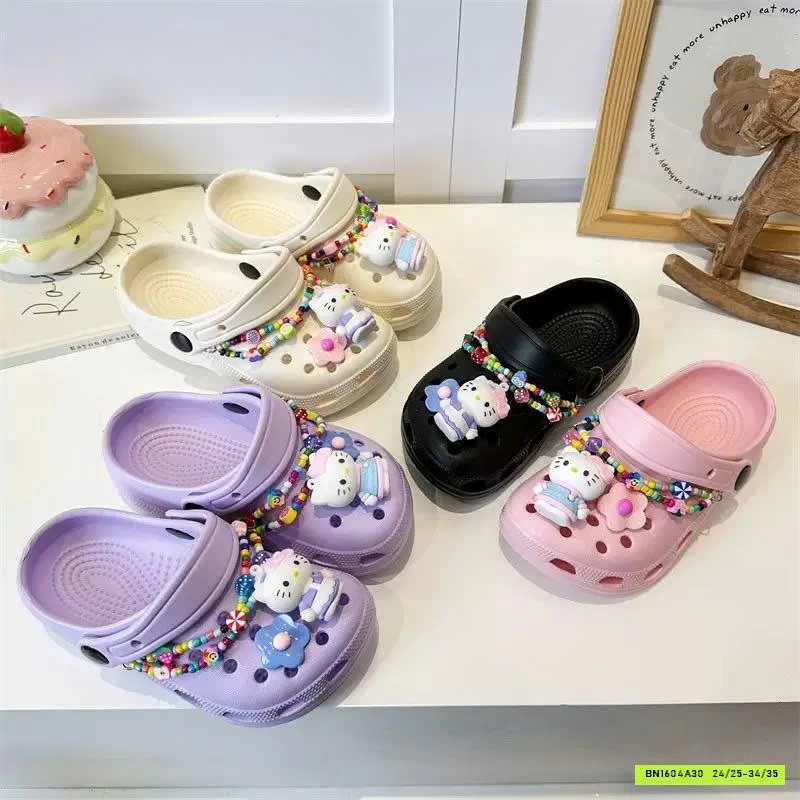DÉP SỤC CROCS CHO KITTY