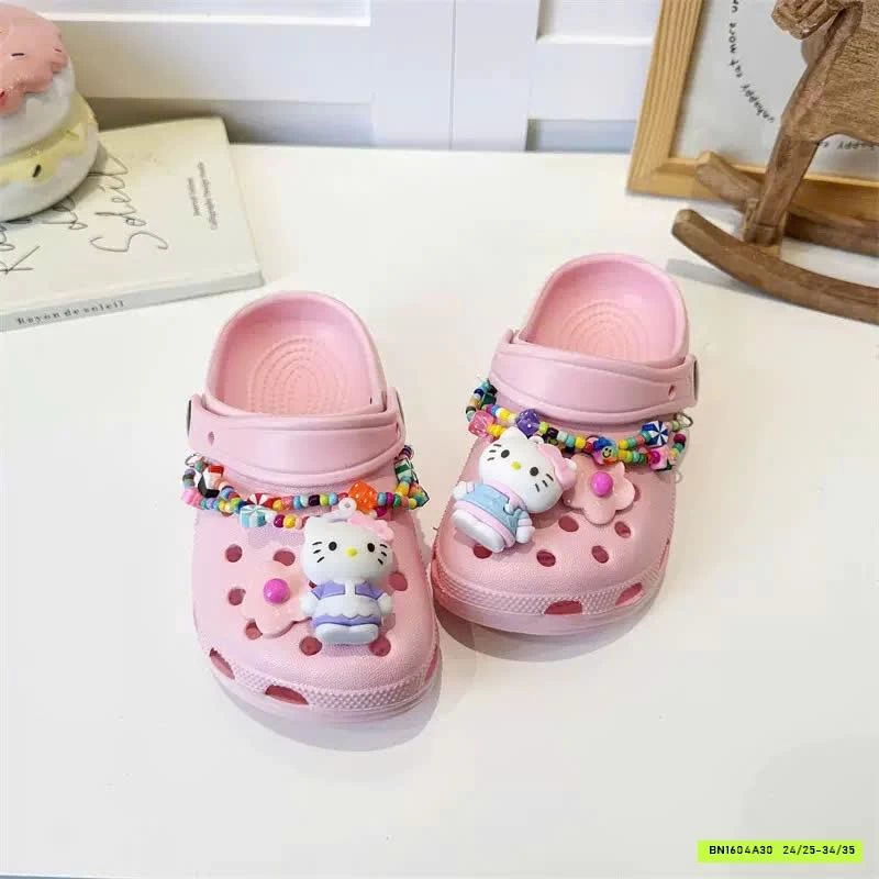 DÉP SỤC CROCS CHO KITTY