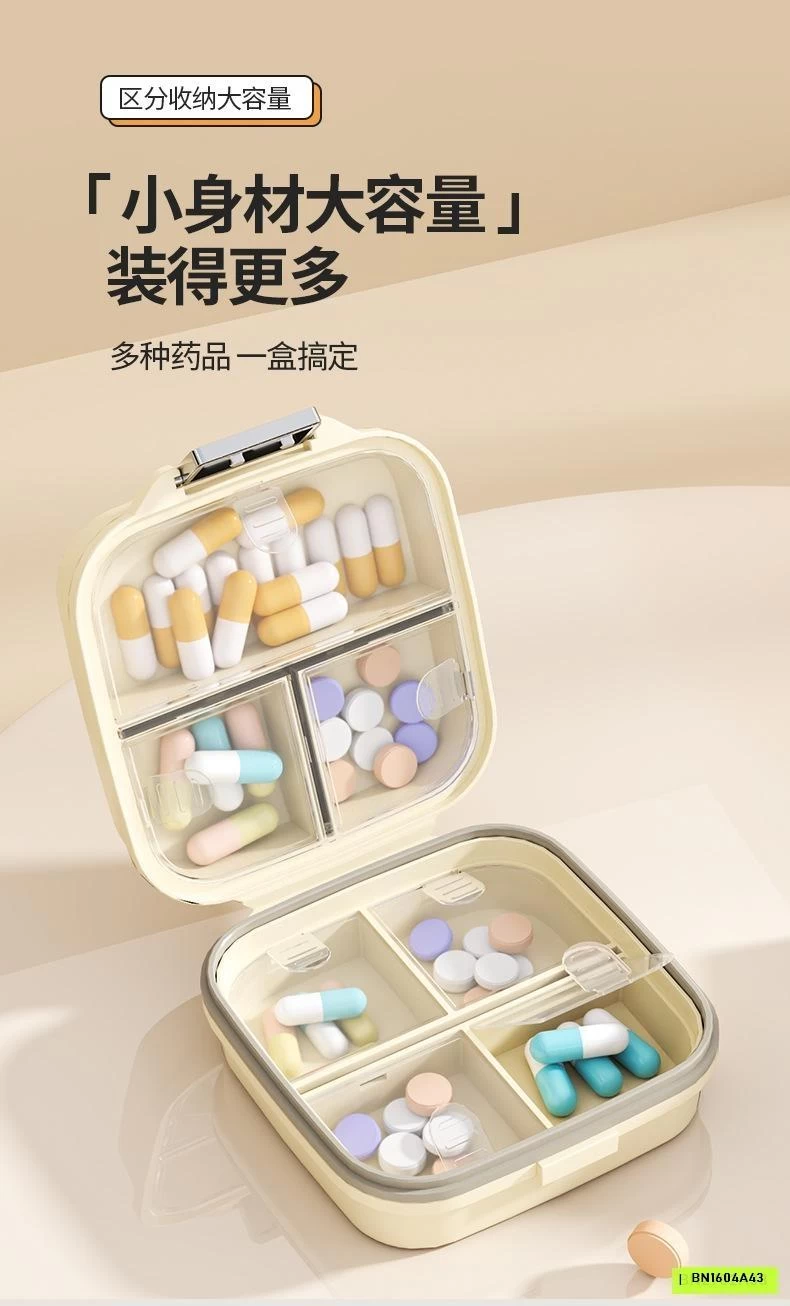 HỘP ĐỰNG THUỐC CHIA NGĂN MINI