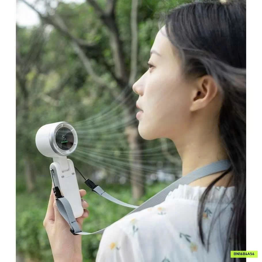 QUẠT MINI GẤP GỌN ĐEO CỔ