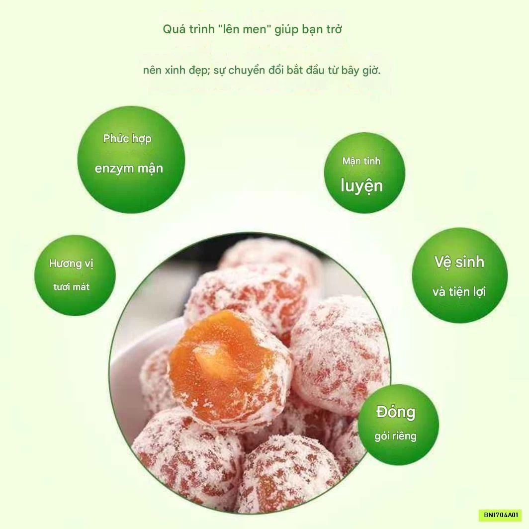 COMBO 120 GÓI MẬN KHÔ ENZYM