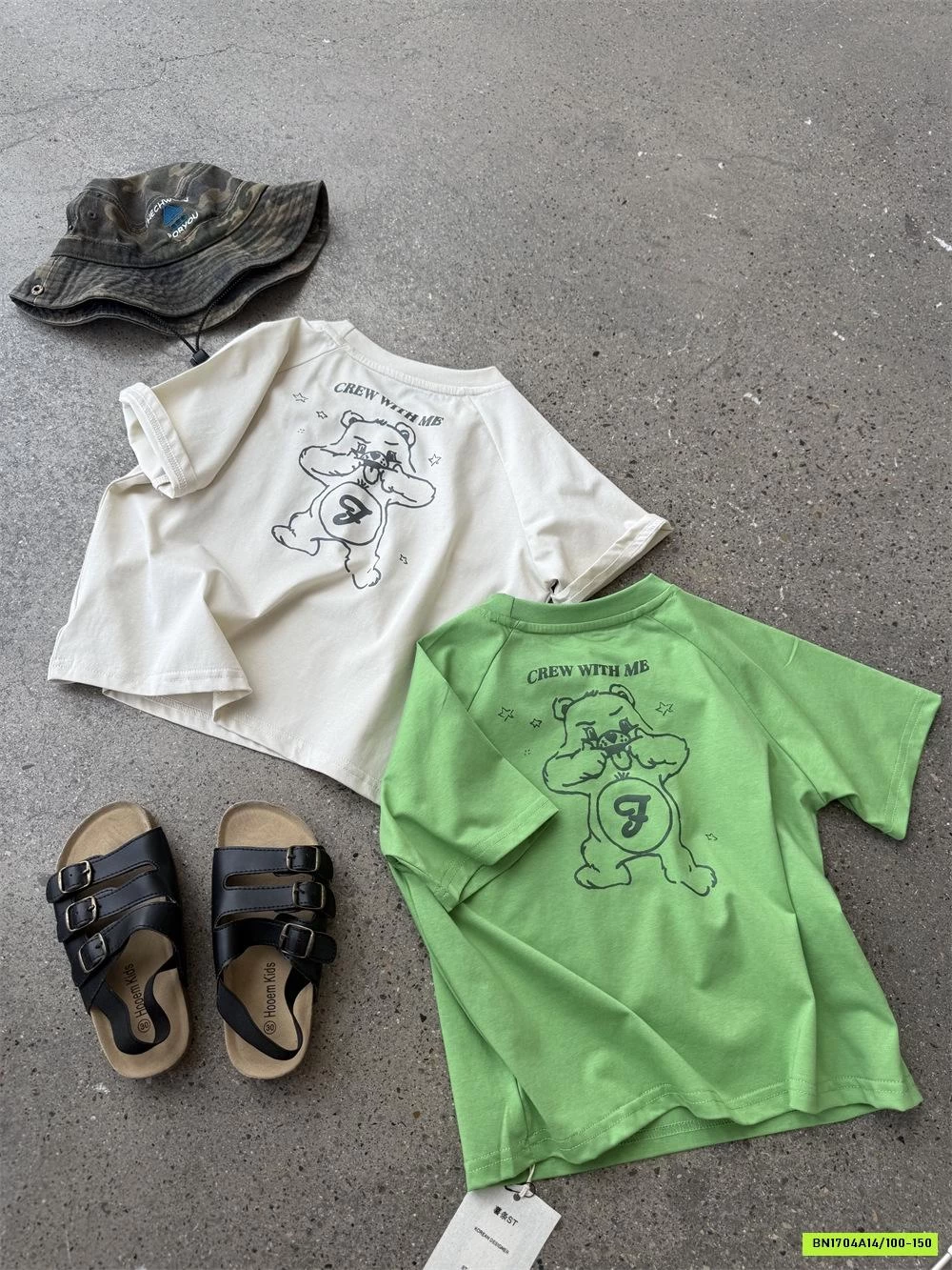 ÁO THUN IN GẤU XUẤT HÀN