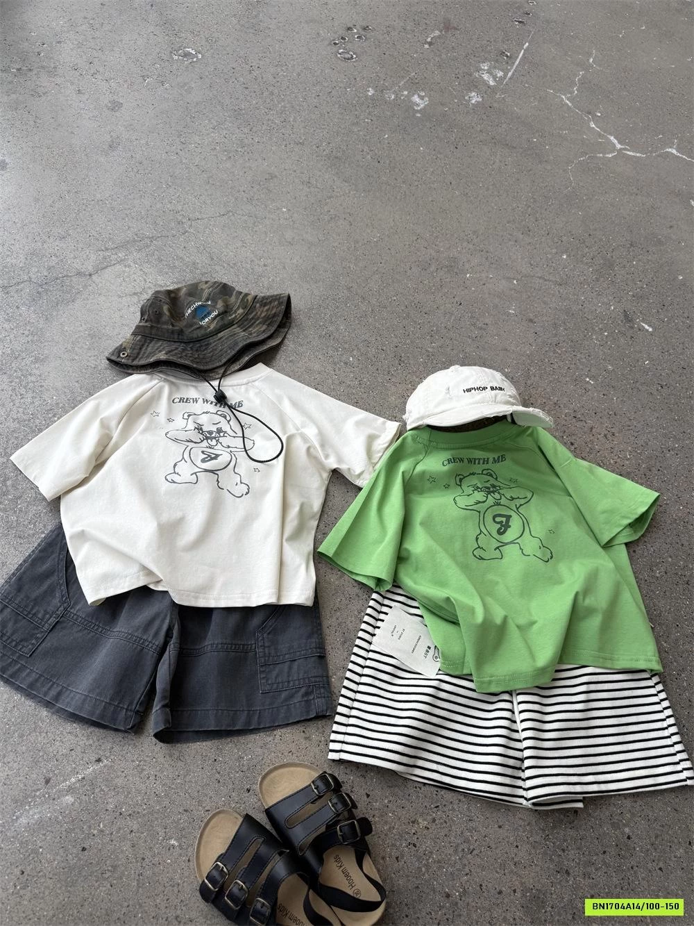 ÁO THUN IN GẤU XUẤT HÀN