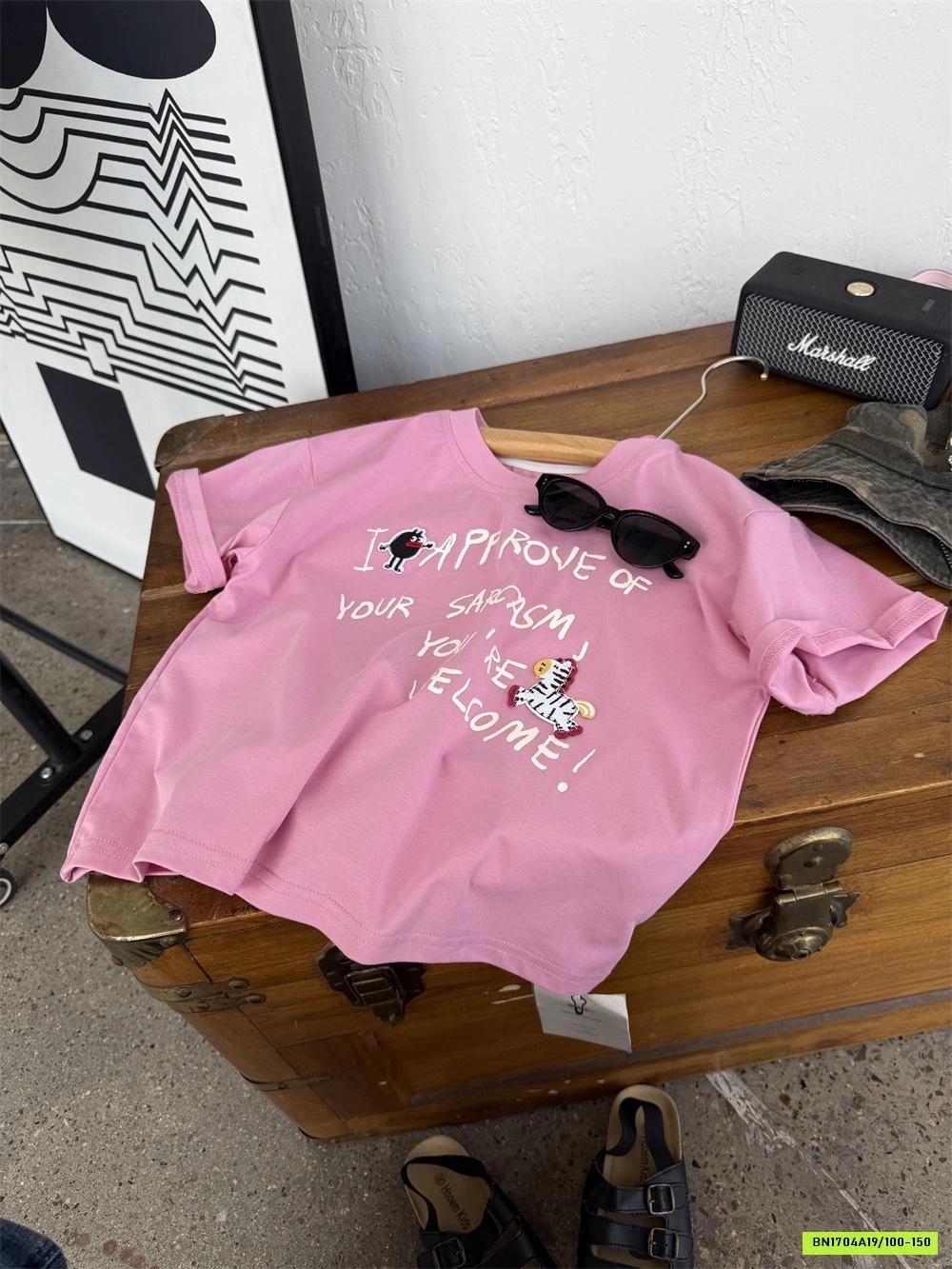 THUN HỒNG IN CHỮ