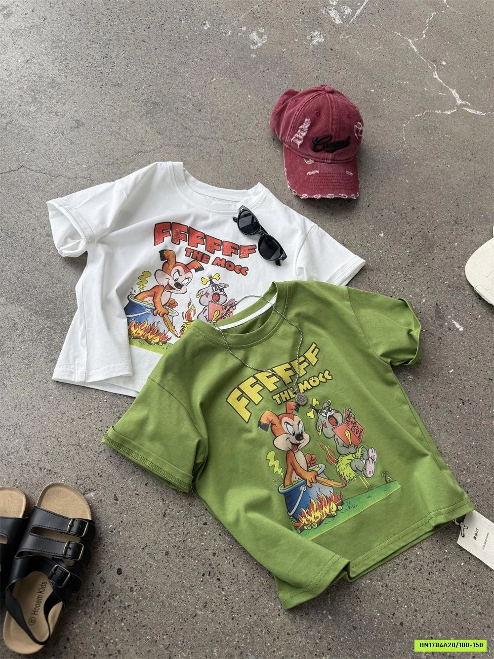 ÁO THUN HOẠT HÌNH KUTE