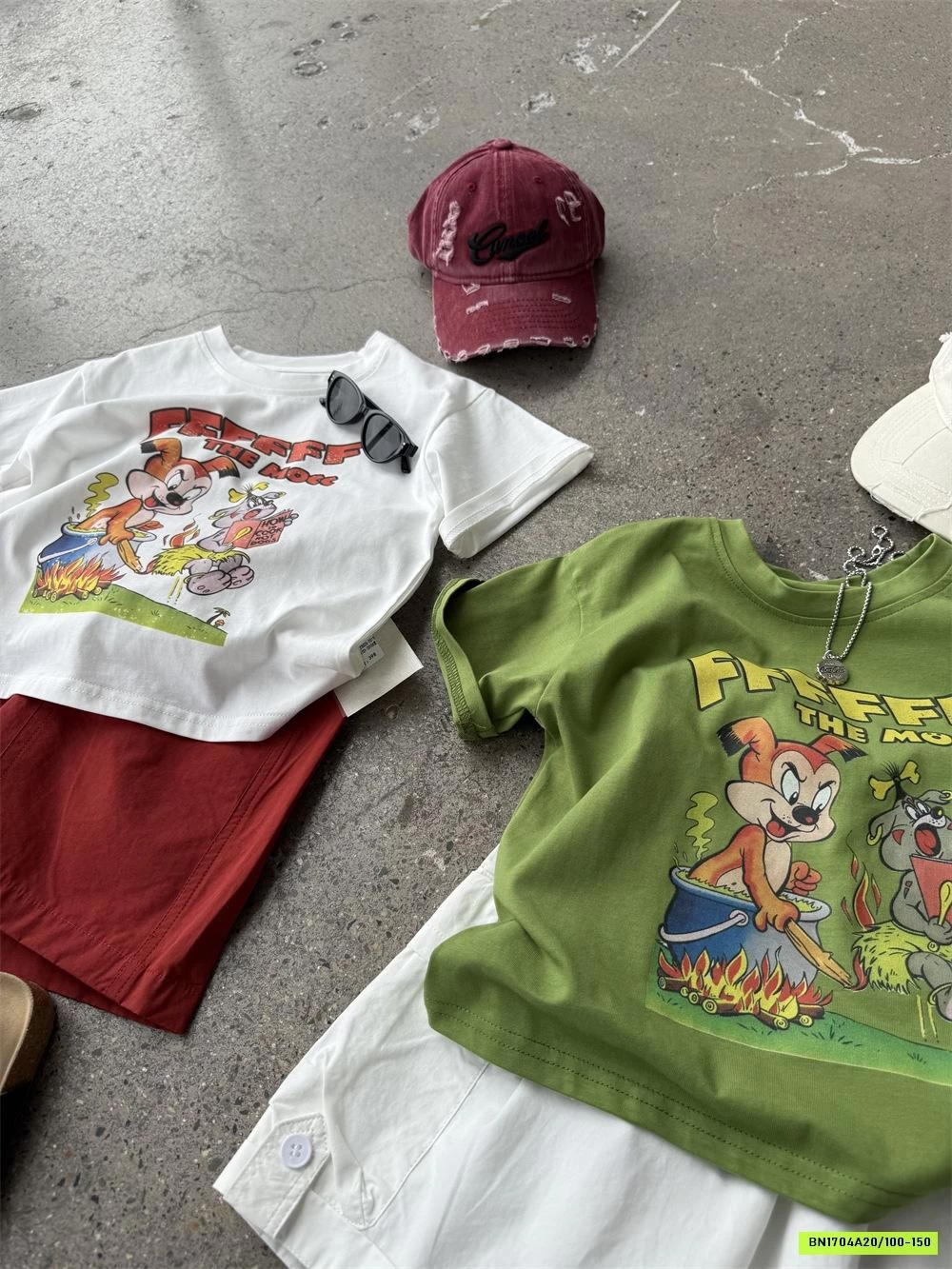 ÁO THUN HOẠT HÌNH KUTE