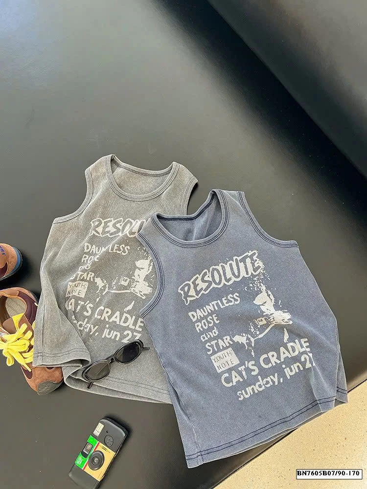 ÁO THUN 3 LỖ BÉ TRAI AMBB 25C123