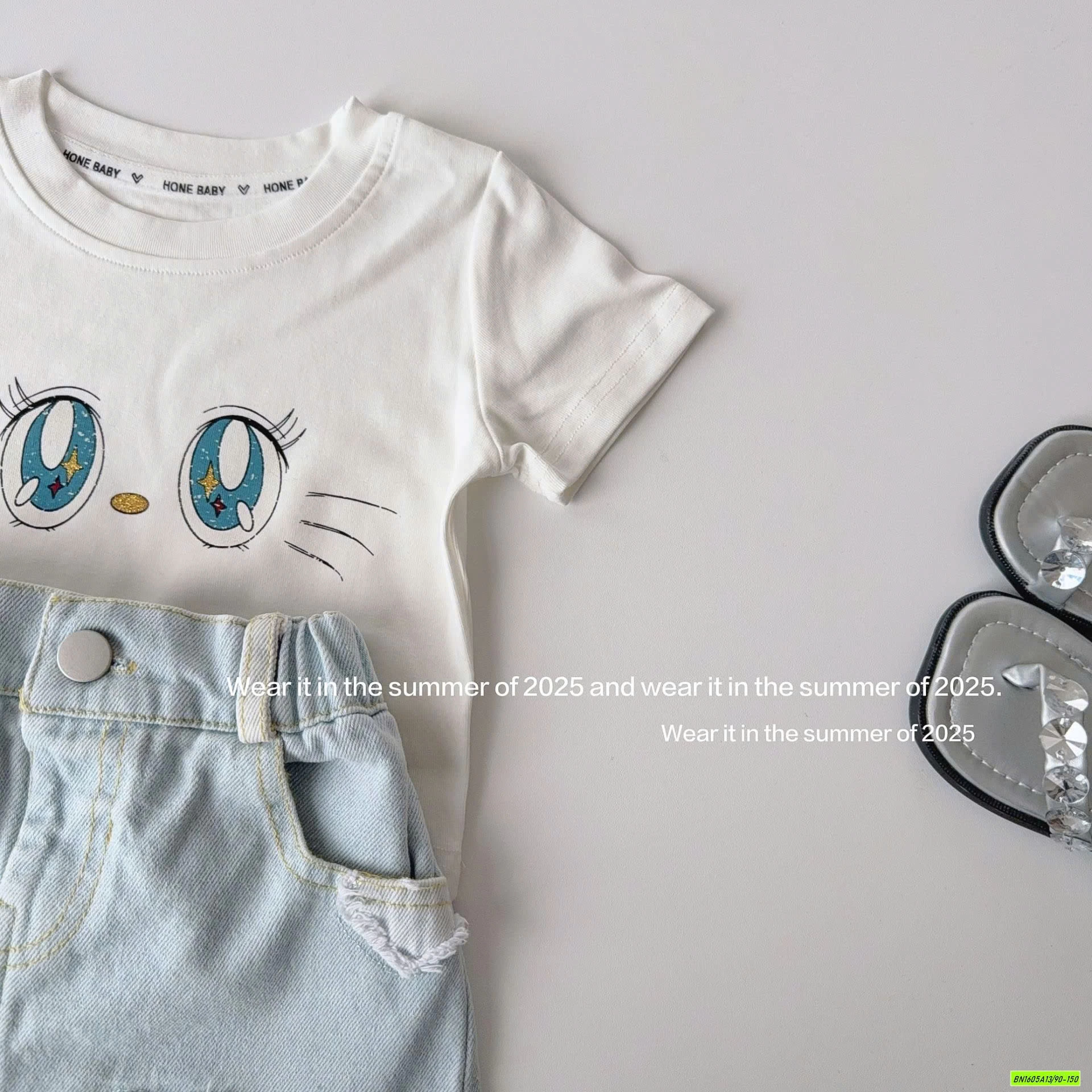 CV JEANS THÊU TRÁI TIM T&QKIDS