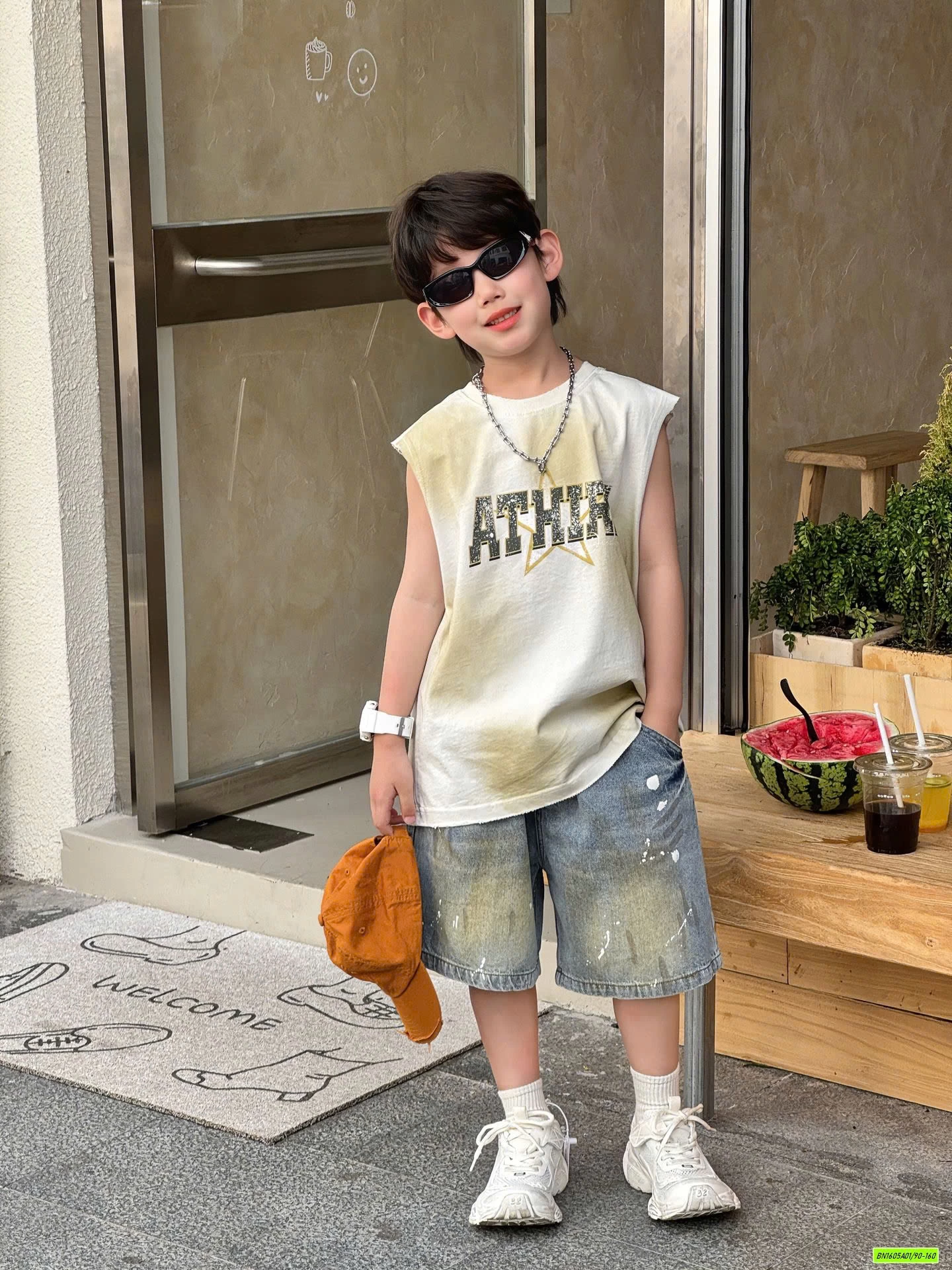 TANKTOP LOANG MIX SHORT VẢY SƠN