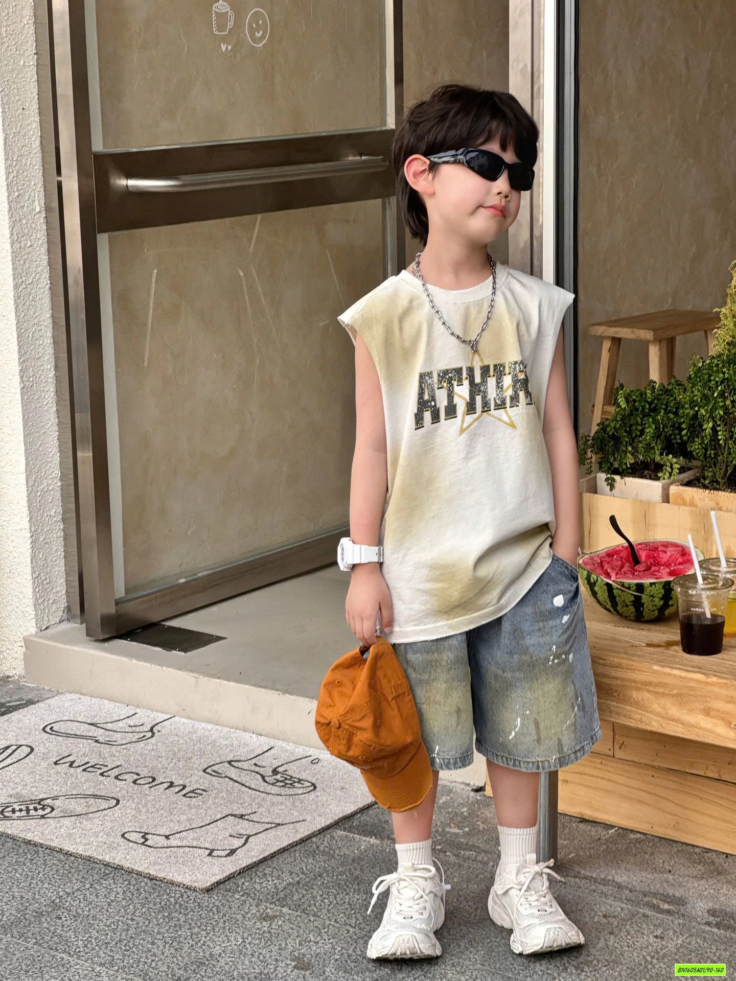 TANKTOP LOANG MIX SHORT VẢY SƠN