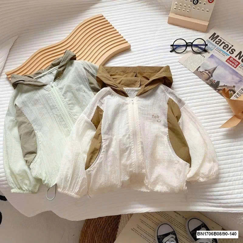 ÁO KHOÁC GIÓ PHỐI MÀU