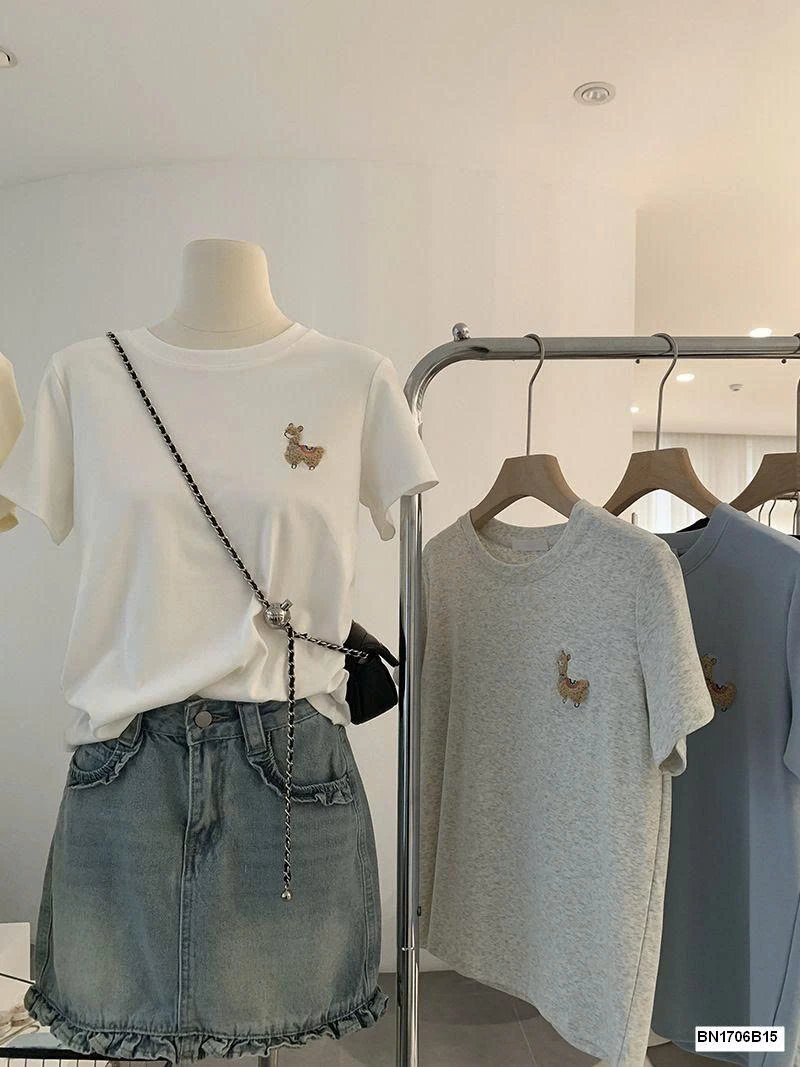 ÁO THUN LOGO CON CỪU