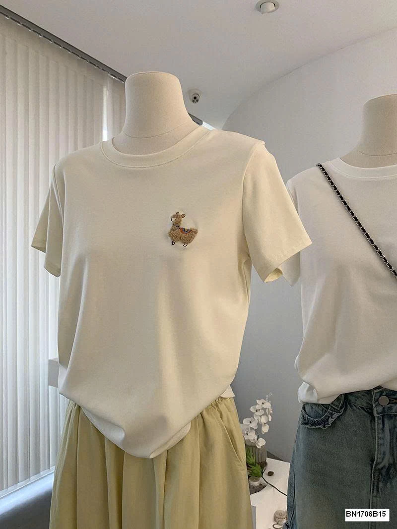 ÁO THUN LOGO CON CỪU