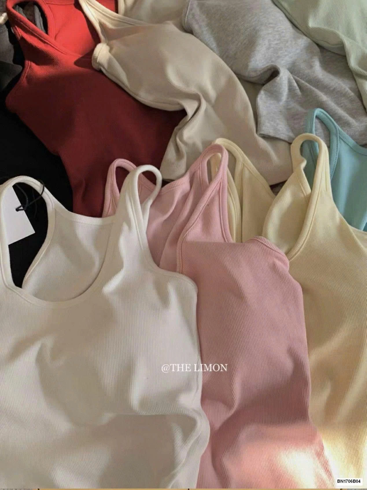 ÁO BA LỖ TRƠN MÀU