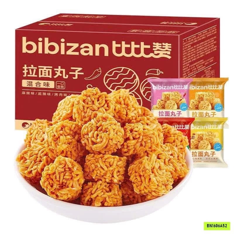 MÌ VIÊN ĂN LIỀN MIX VỊ BIBIZAN