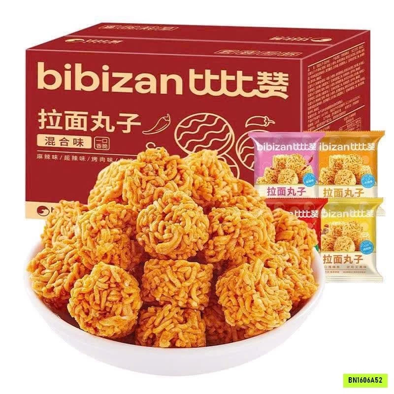 MÌ VIÊN ĂN LIỀN MIX VỊ BIBIZAN