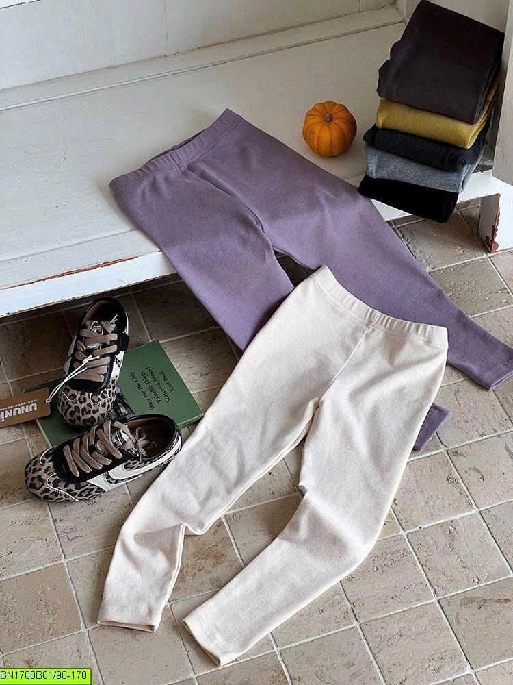 QUẦN LEGGING COTTON AMBB TRƠN MÀU 25G044