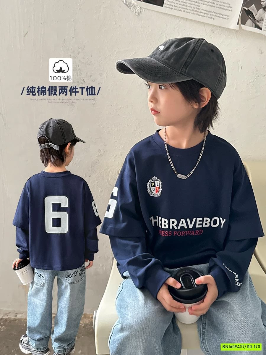 ÁO THUN GIẢ 2 LỚP BRAVE