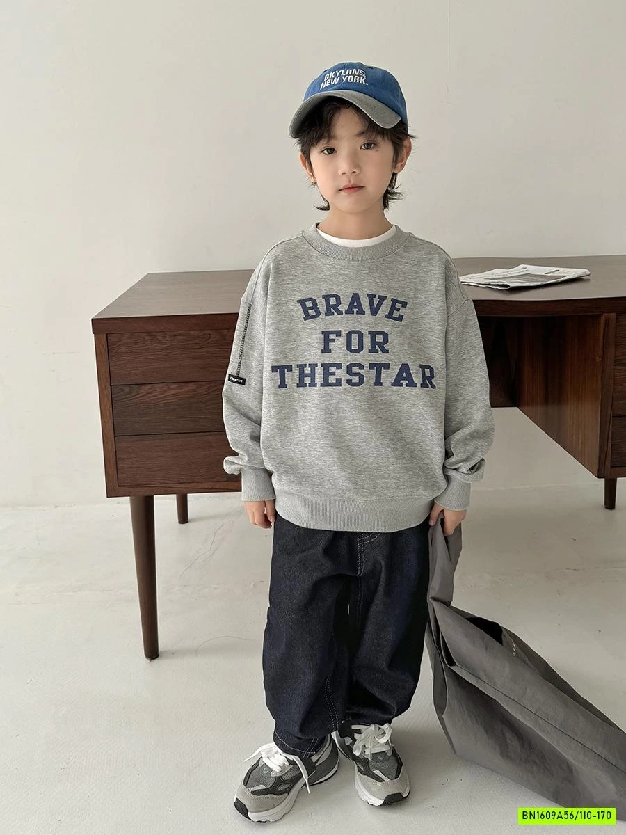 BAGGY DENIM BASIC BÉ TRAI