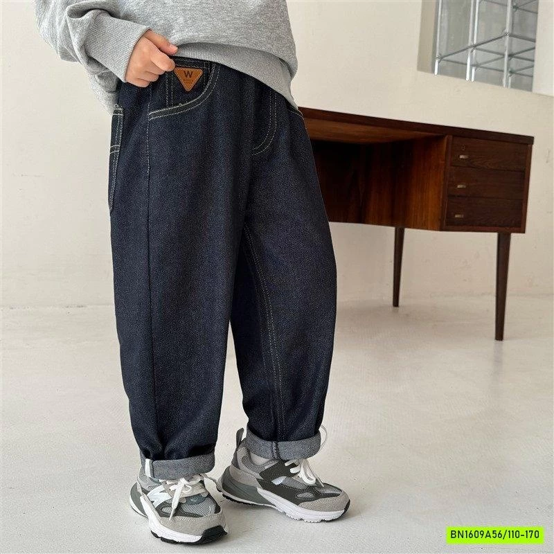 BAGGY DENIM BASIC BÉ TRAI