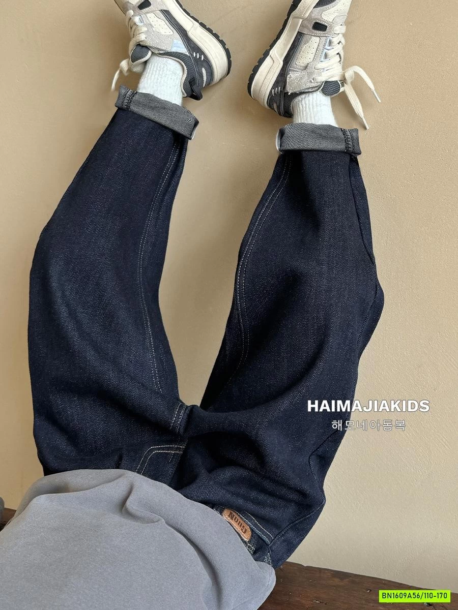 BAGGY DENIM BASIC BÉ TRAI