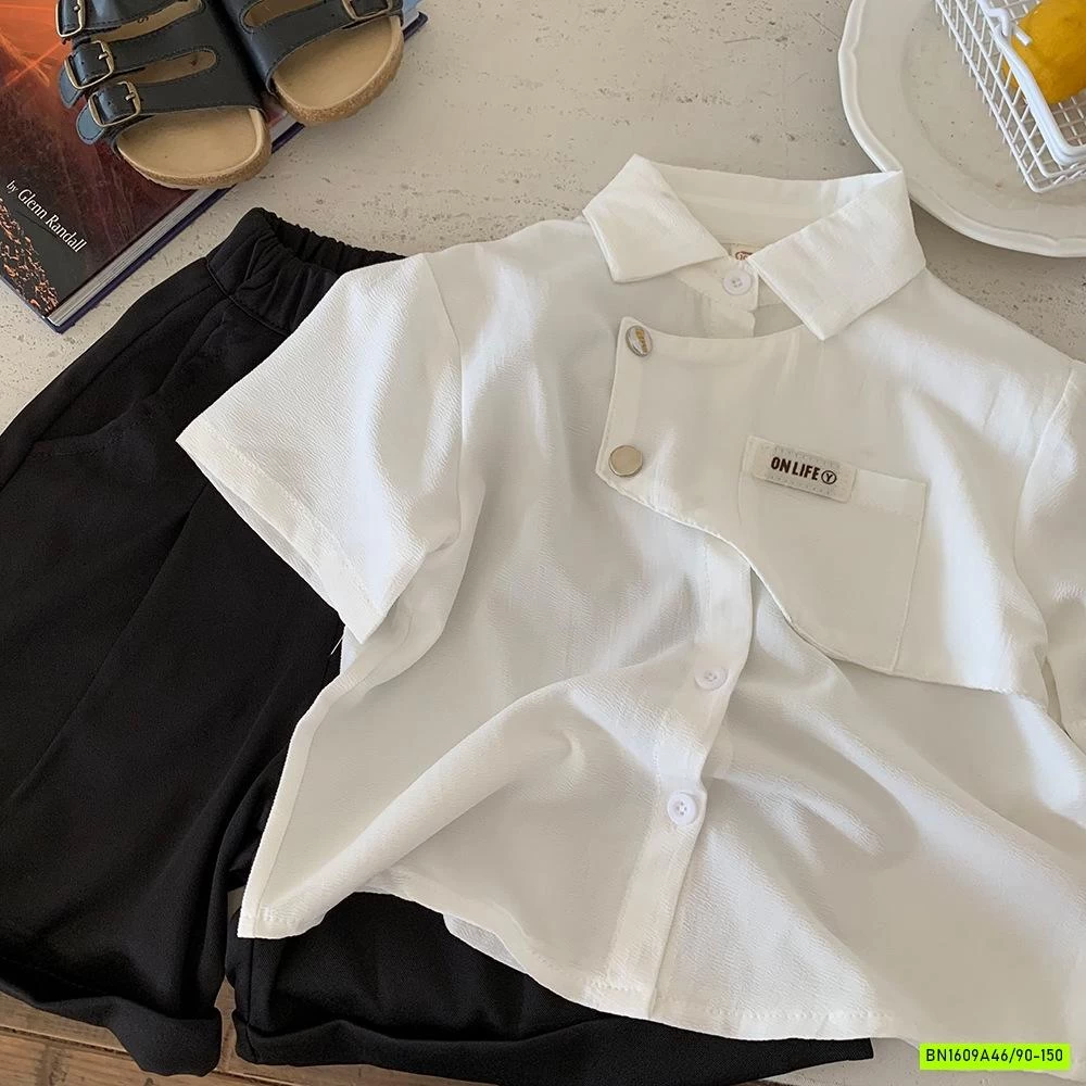 SET SƠ MI ĐŨI+SHORT ÂU