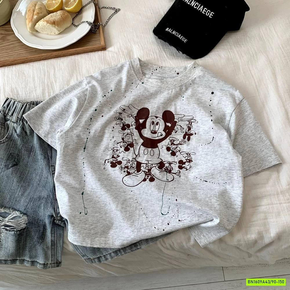 ÁO THUN MICKEY VẢY SƠN