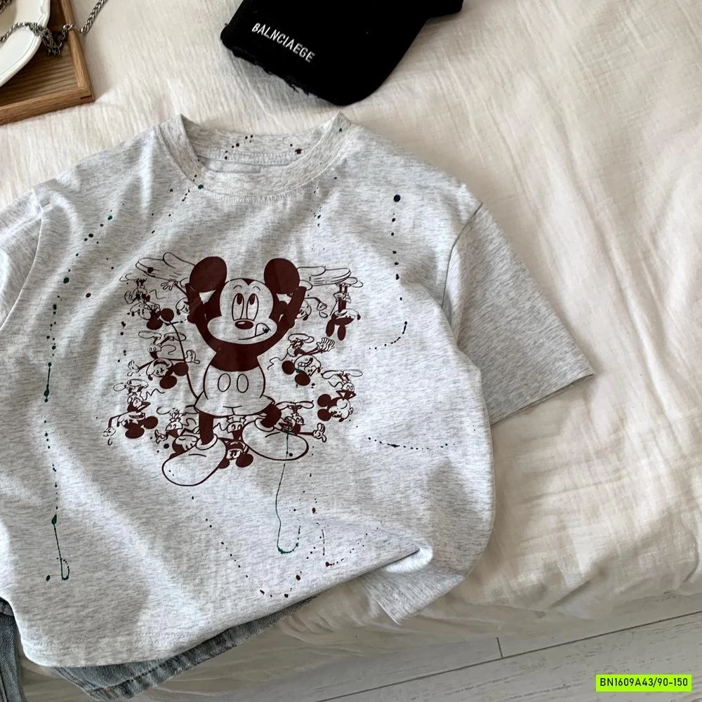 ÁO THUN MICKEY VẢY SƠN