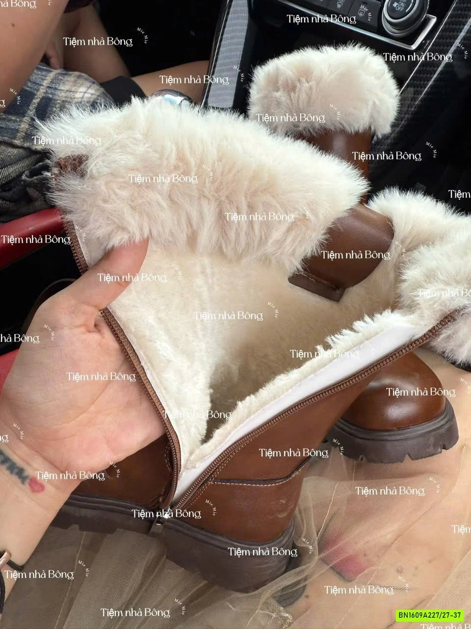 BOOT DA LÓT LÔNG MỀM