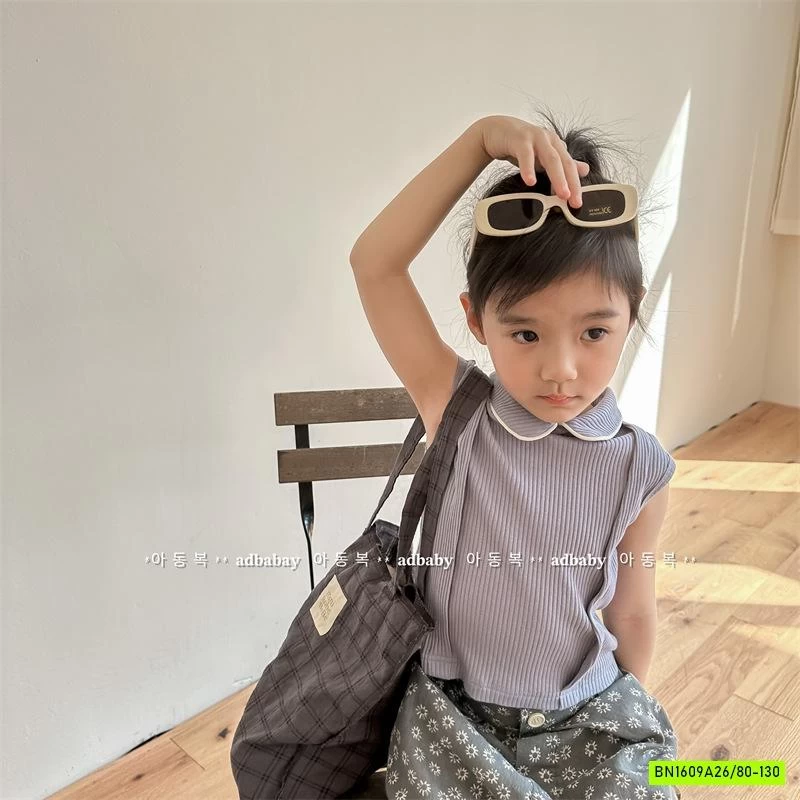 ÁO GÂN SÁT NÁCH CỔ SEN ADBABY