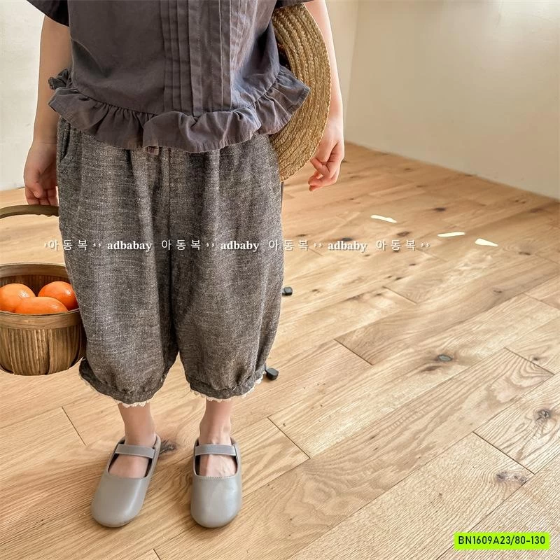 QUẦN BOOM ĐŨI LỠ VIỀN REN ADBABY