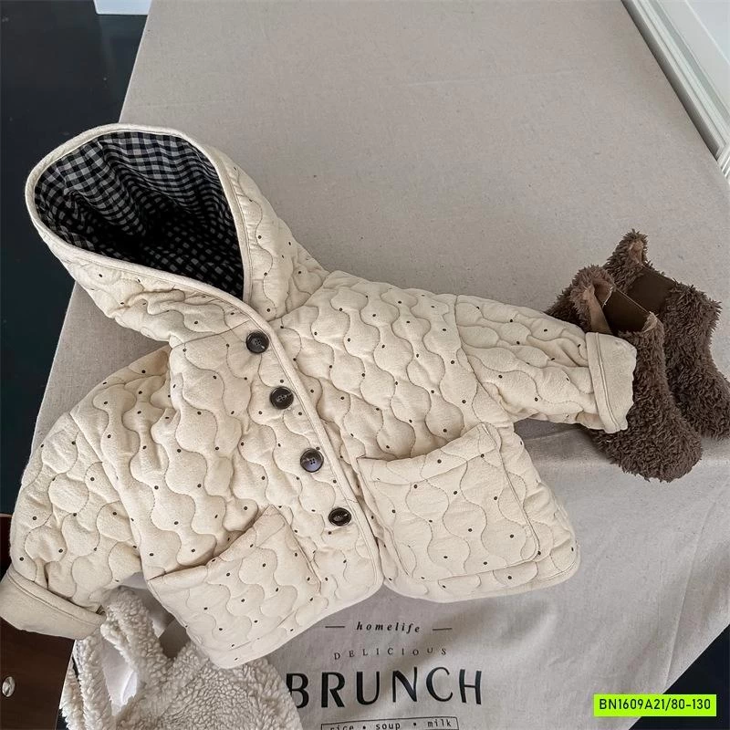 KHOÁC TRẦN TRÁM LÓT NHUNG ADBABY