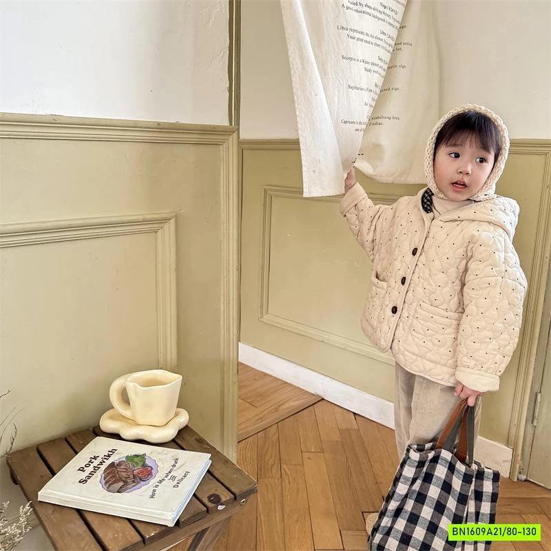 KHOÁC TRẦN TRÁM LÓT NHUNG ADBABY