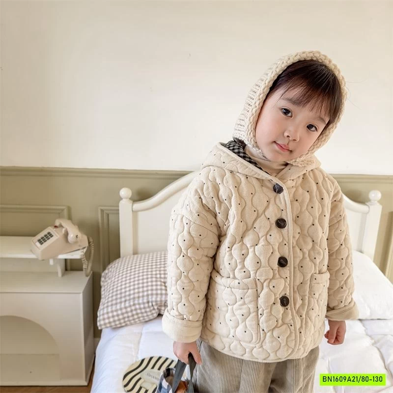 KHOÁC TRẦN TRÁM LÓT NHUNG ADBABY