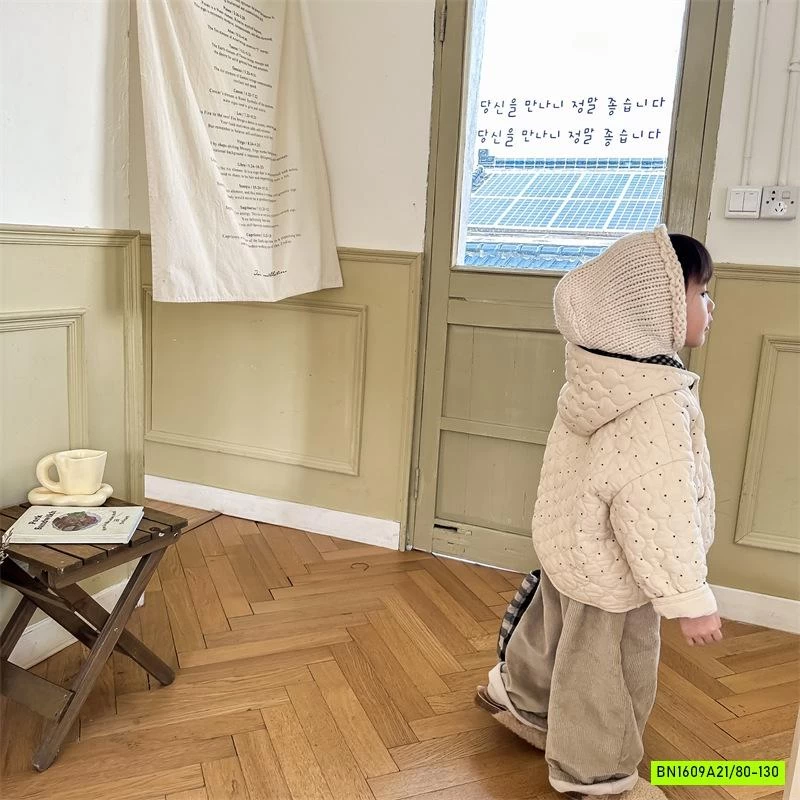 KHOÁC TRẦN TRÁM LÓT NHUNG ADBABY