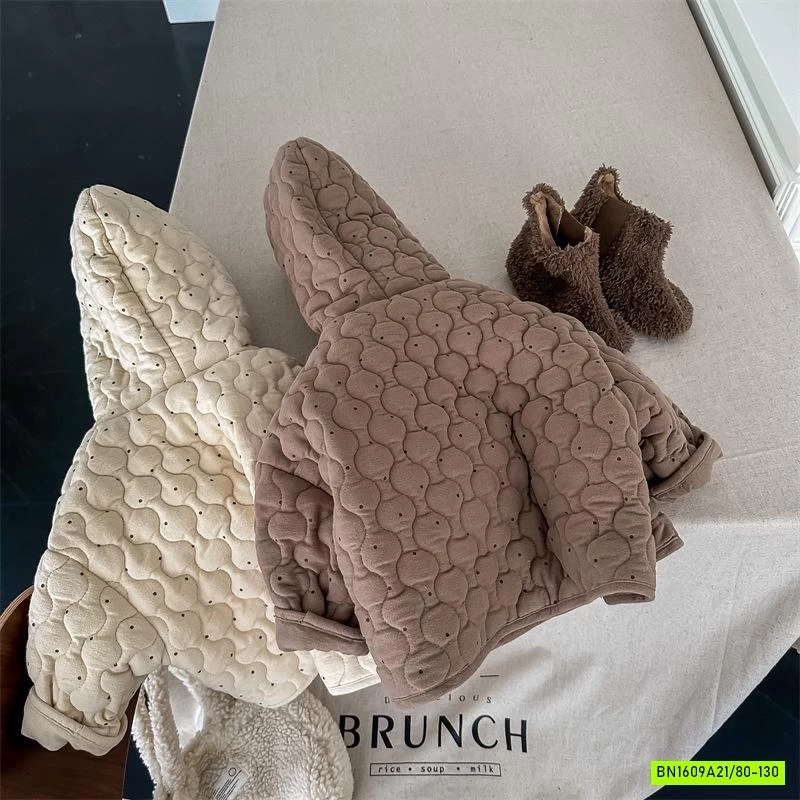 KHOÁC TRẦN TRÁM LÓT NHUNG ADBABY